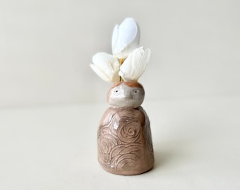 Peg Doll Bud Vase