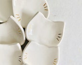 Cat Ring Dish with Gold - Mini