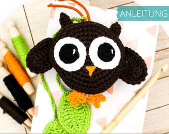 Crochet pattern: Aunt Owl (PDF, German)