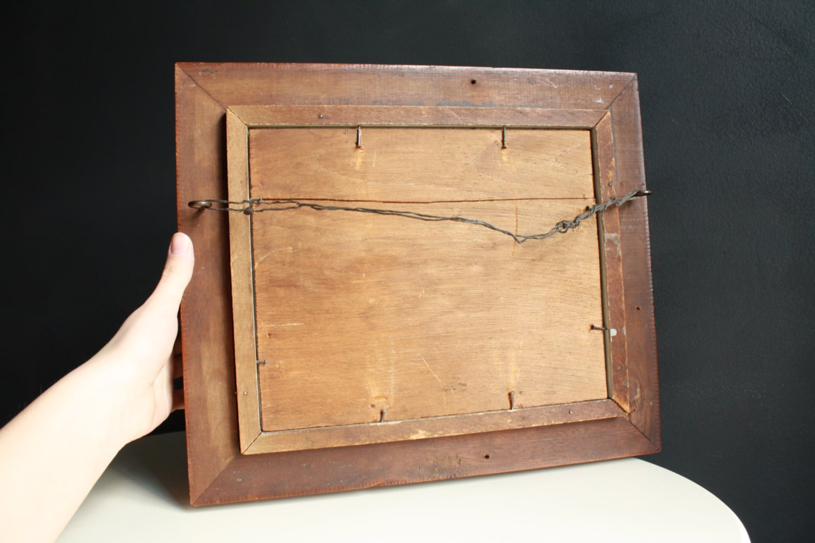 1800s Antique Solid Wood Frame. Real Wood Frame. Antique Etsy