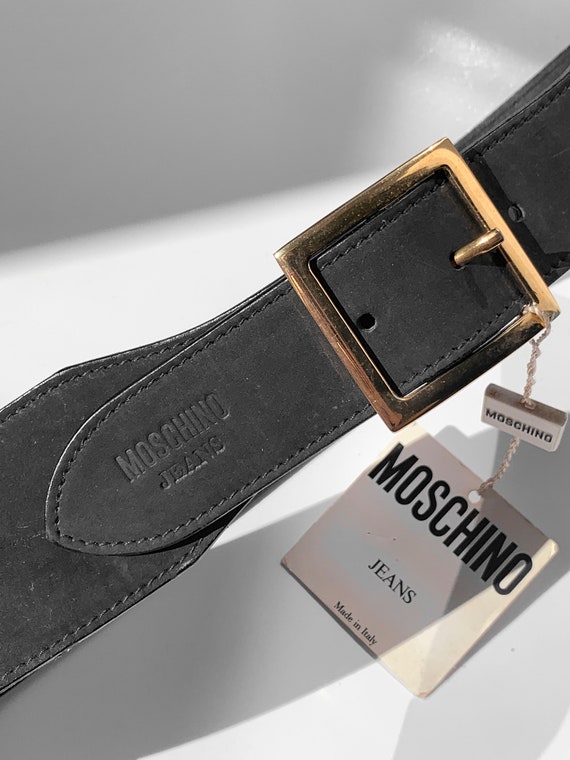 90s Moschino Jeans belt, Moschino deadstock belt,… - image 7