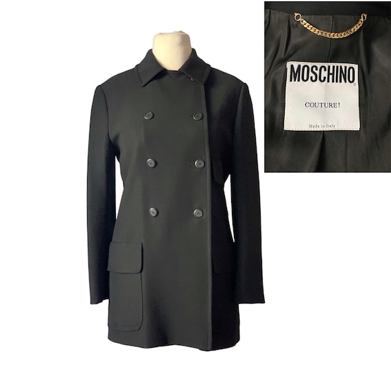 MOSCHINO 1990s satin puffer