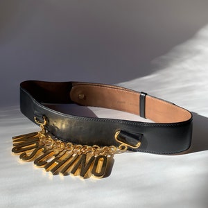 Moschino Belt Etsy