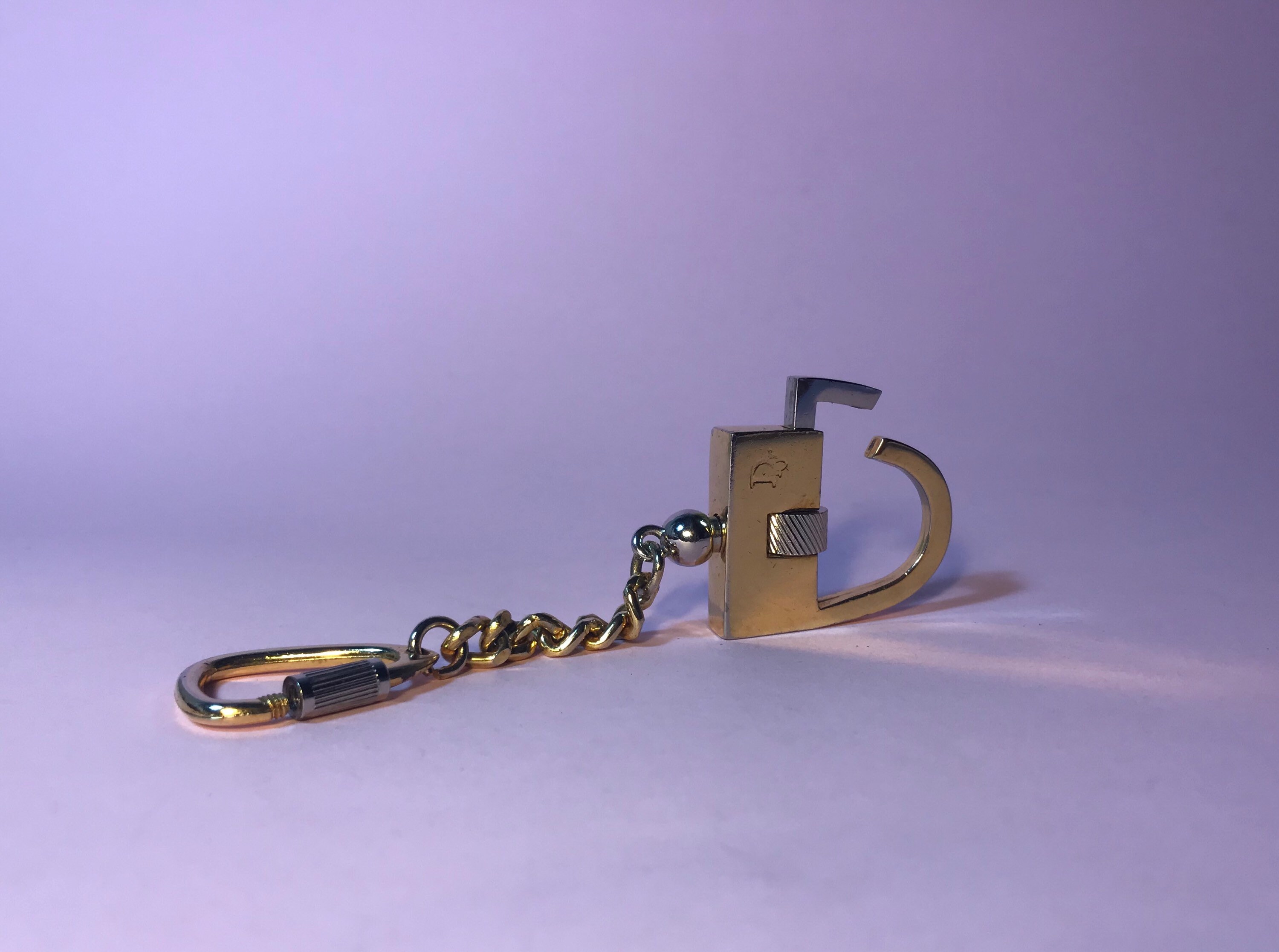 80s Christian Dior keychain / designer keychain / unisex Etsy