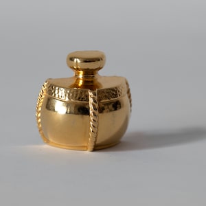 YSL ブローチ、ヴィンテージ YSL ブローチ、ブルー ブローチ