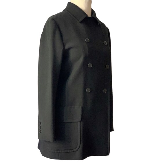 1990s Moschino Blue Patent Motorcycle Jacket