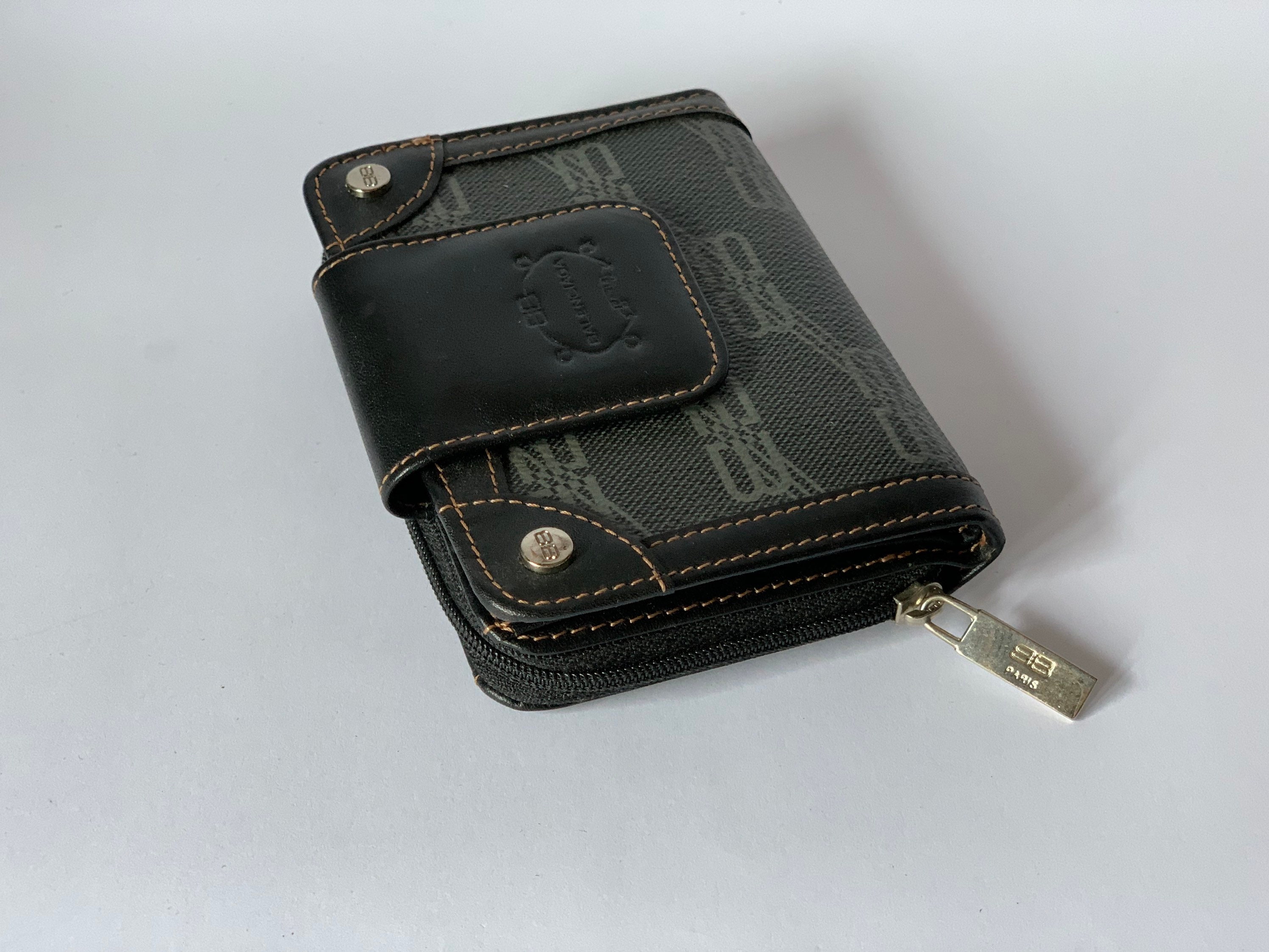 balenciaga blue wallet