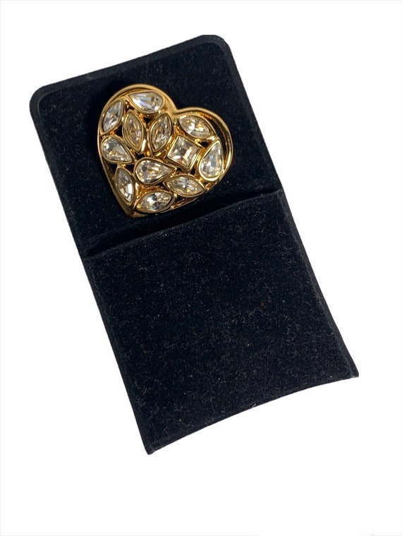 1980s Yves Saint Laurent Pin Brooch YSL Goossens … - image 9