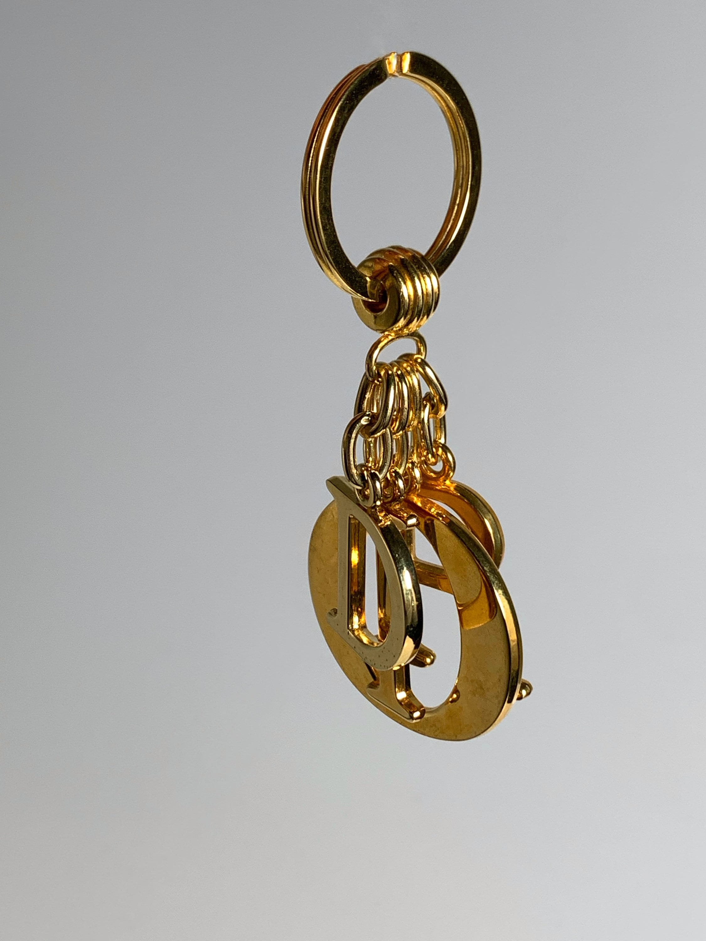 90s Christian Dior Charm Keychain Vintage Dior Bag Charm Lady Etsy