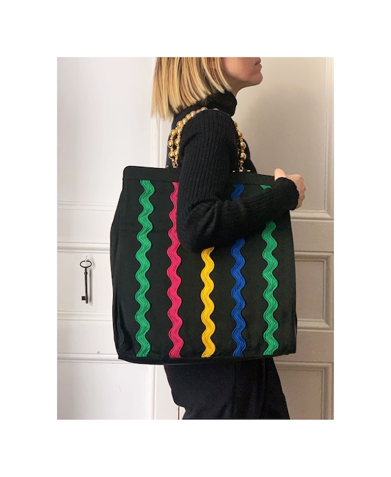 Moschino by Redwall Bag 80s Moschino Tote Bag Rare Moschino