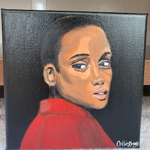 Portrait Painting, Woman Painting, Oil Painting Portrait, Wall Art, Wall Painting