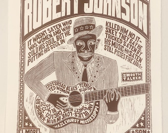 Robert Johnson - Bluesman - Fine Art Edition