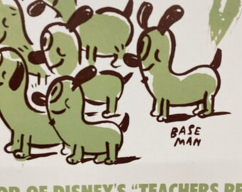 BASEMAN キャラクターアート 版画 49/50 BASEMAN キャラクターアート 版画 49/50