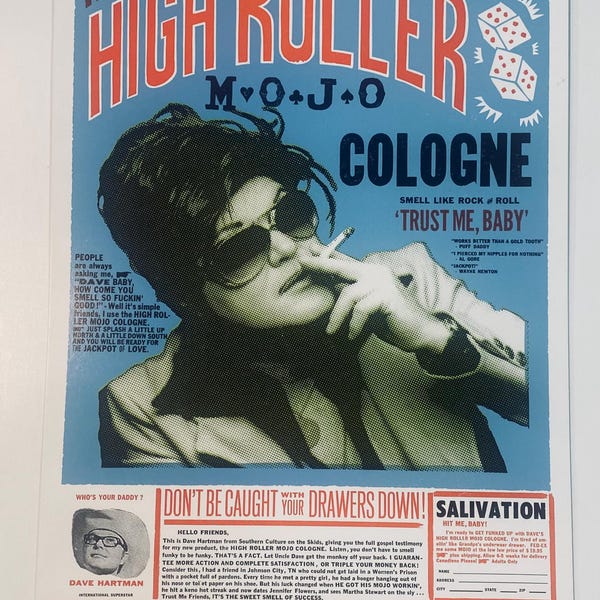 Dave Hartman  - High Roller Mojo Cologne - Southern Culture on the Skids - SCOTS