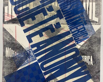 large dada/societe anonyme make-ready print