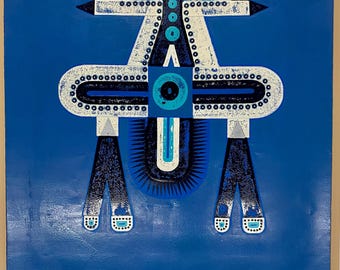 Galactron, fine art print on arches