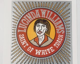 Lucinda Williams - The Southern Woman - Fine Art Edition on Arches