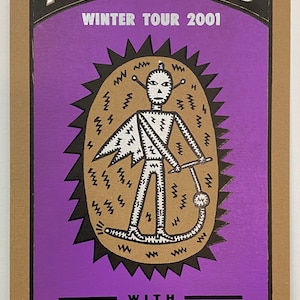 Trey Anastasio Tour Print 2001 Purple