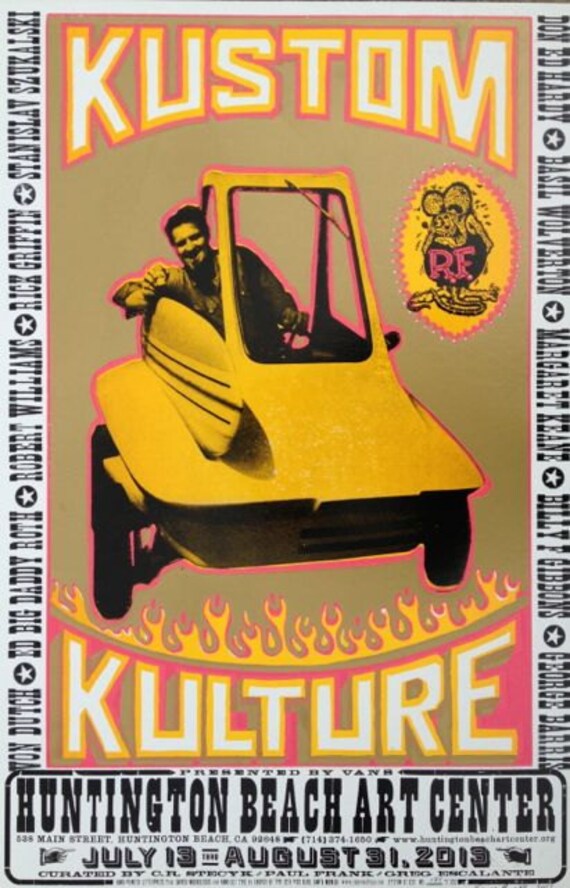 ED BIG DADDY ROTH　2冊 Ed Big Daddy Roth Sinker Toy RAT FINK Signed SCREEN print