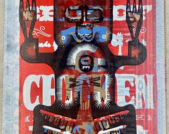 No. 144 Make -ready print. One of a kind