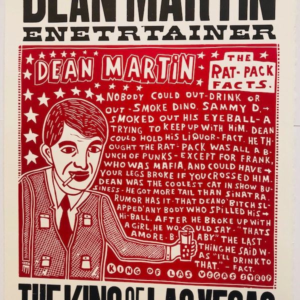 Dean Martin - King of Las Vegas - Fine Art Edition