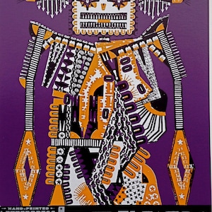 ROBOT - SUPER ELECTRO, Letterpress Print, Limited Edition, 15,75" x 23"