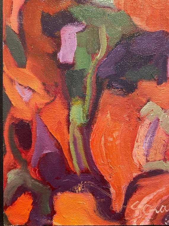 Original Oil Painting, abstract