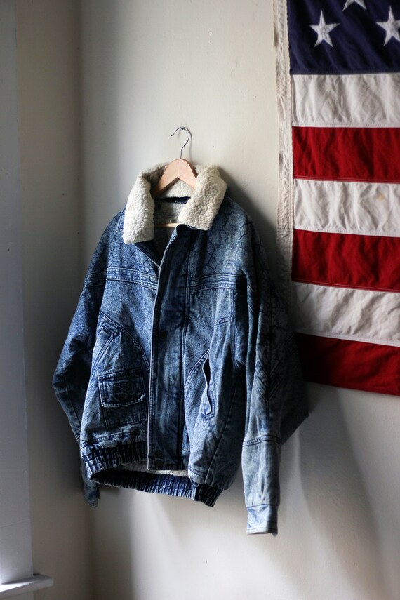 mk denim jacket