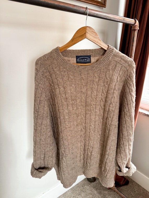 Vintage Bowen & Wright Wool Sweater