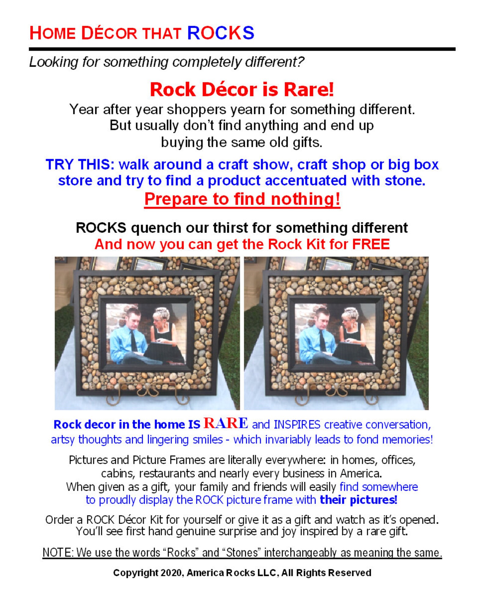 Rock Kit 6x8 Picture Frame - Etsy