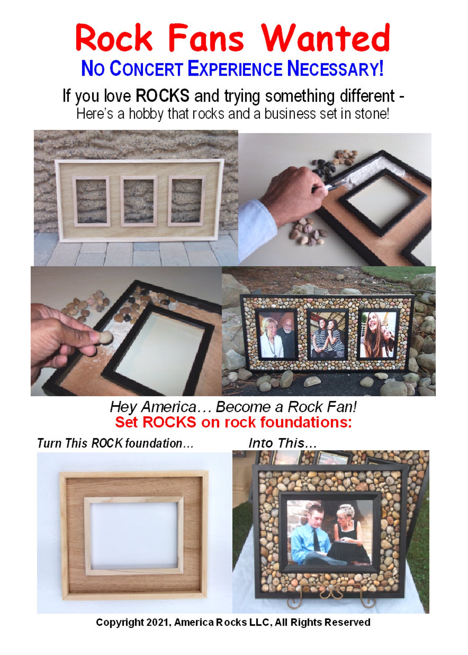 Rock Kit 6x8 Picture Frame - Etsy