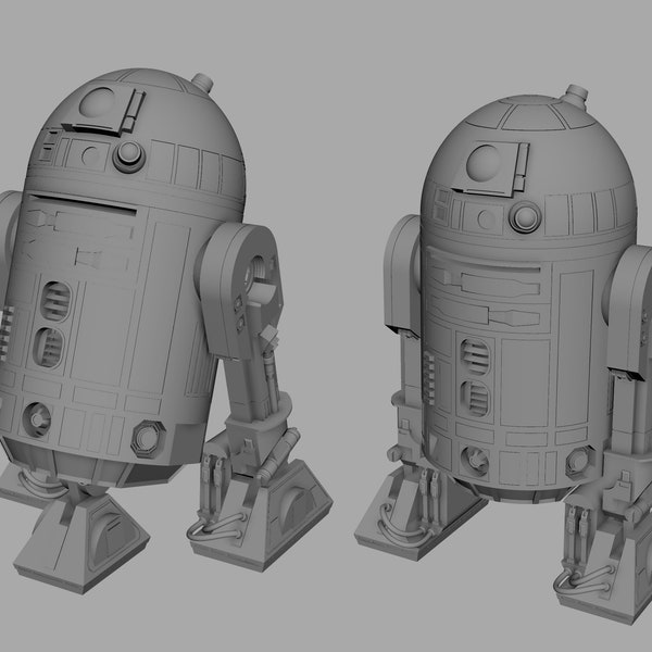 1:6 scale R2-D2 digital print files.