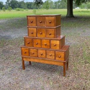 Apothecary cd cabinet top