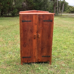 Antique Cabinet, Primitive furniture, primitive cupboard, Childs wardrobe, armoire, pantry, farmhouse decor, solid wood