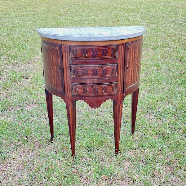 Half Moon Table Etsy