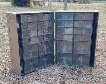 Military Multi Drawer Trunk, military field box, military trunk, Container, military storage box,