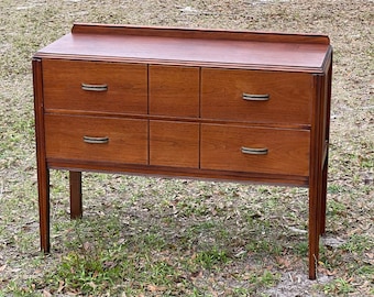 Buffet cabinet,Art Deco sideboard, dining furniture, storage chest, console table, farmhouse decor, vintage Furniture, two drawer cabinet,