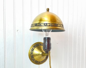 Brass Desk Lamp, Vintage Light, Metal Light, Vintage  Desk Lamp, adjustable light,