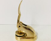 VINTAGE SEAL, Office Decor, Industrial, Library of Raymond E Russell seal, RER