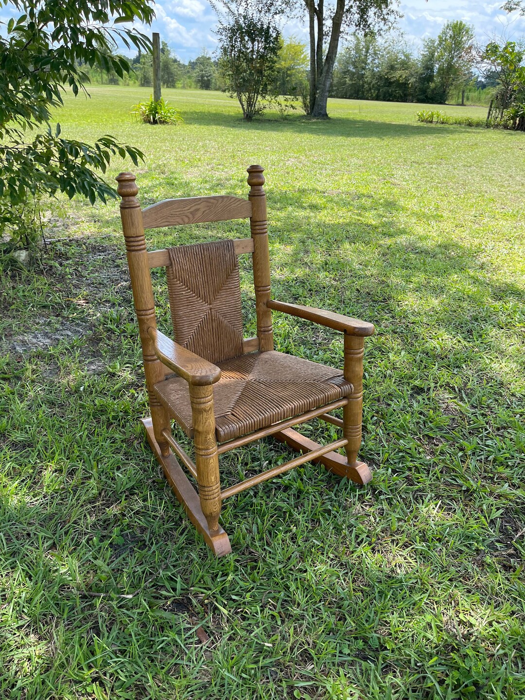 CHILDS ROCKING CHAIR Wood Rocking Chair Children's Etsy