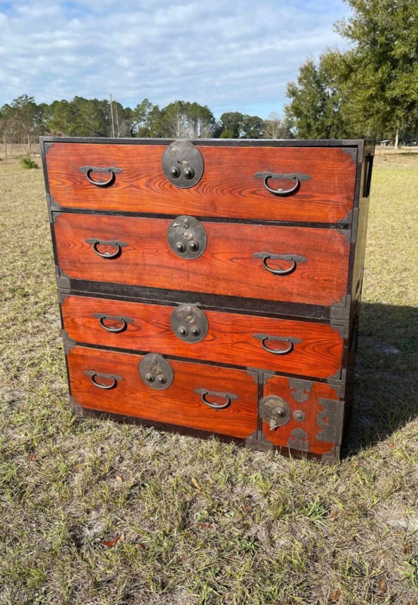 Antique Tansu Japanese Sendai Dansu Pole Etsy