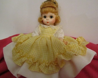 Madame Alexander 8" doll, Amy from little women , Madame Alexander collectible