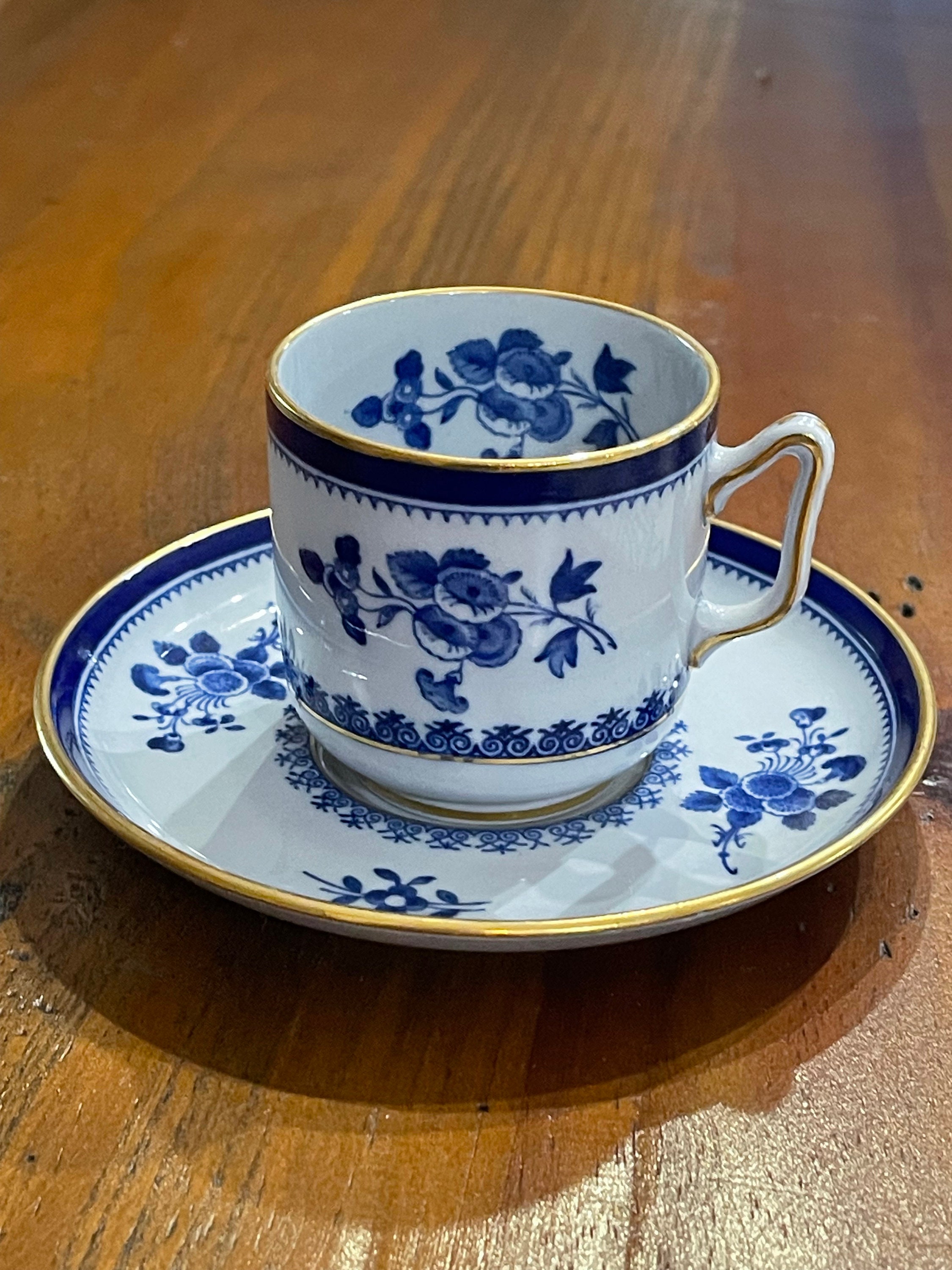 Tiffany and Co. Spode Teacup and Saucer Set, Gift, Collectible Tea