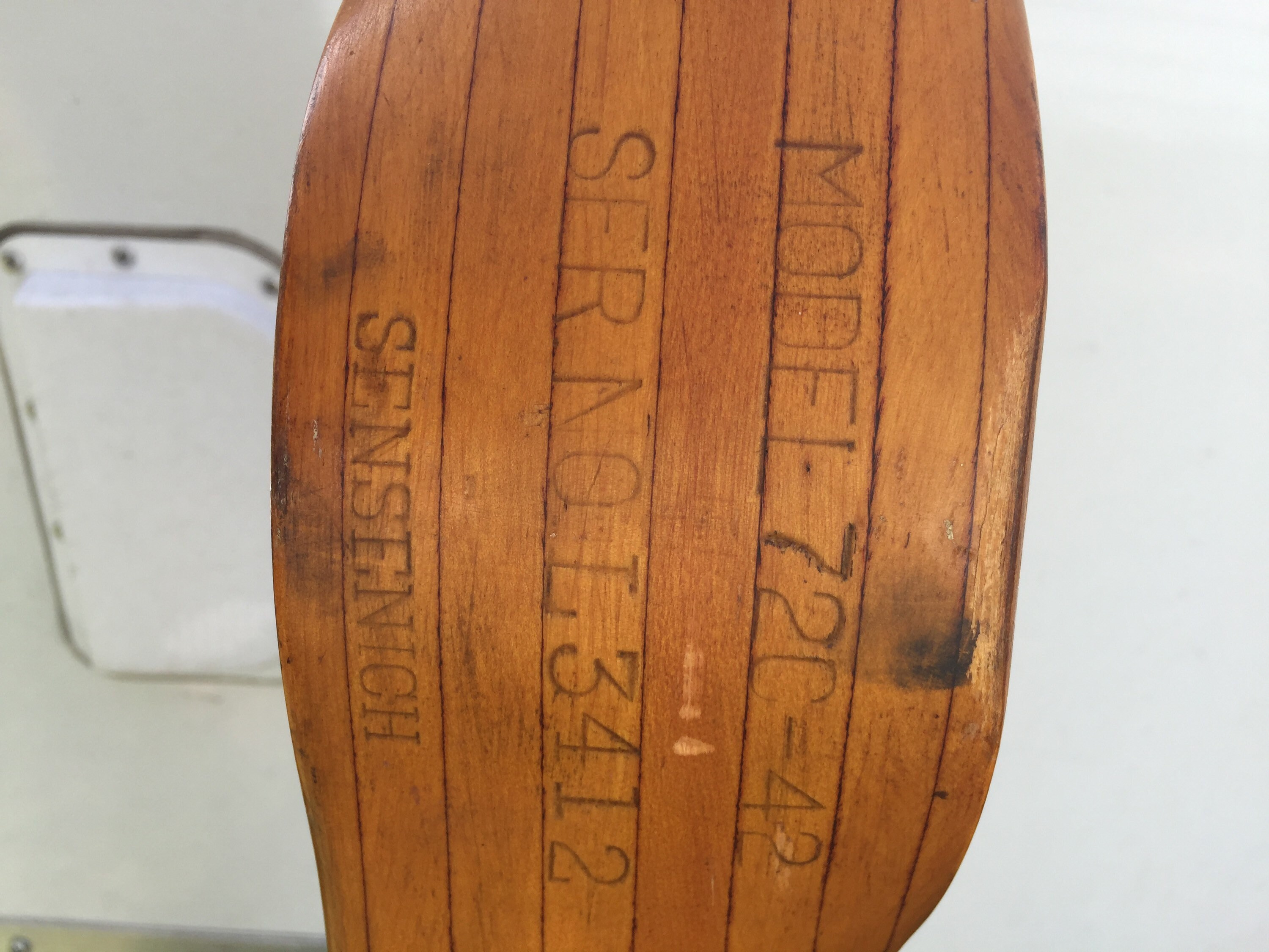 Sensenich Wooden Propeller, Piper Airplane Propeller