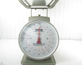 Vigor Investment Scale, Jewelry Casting Scale, Vintage Scale, Metal Scale, Family Scale, Gray, Vintage Kitchen, Retro Kitchen