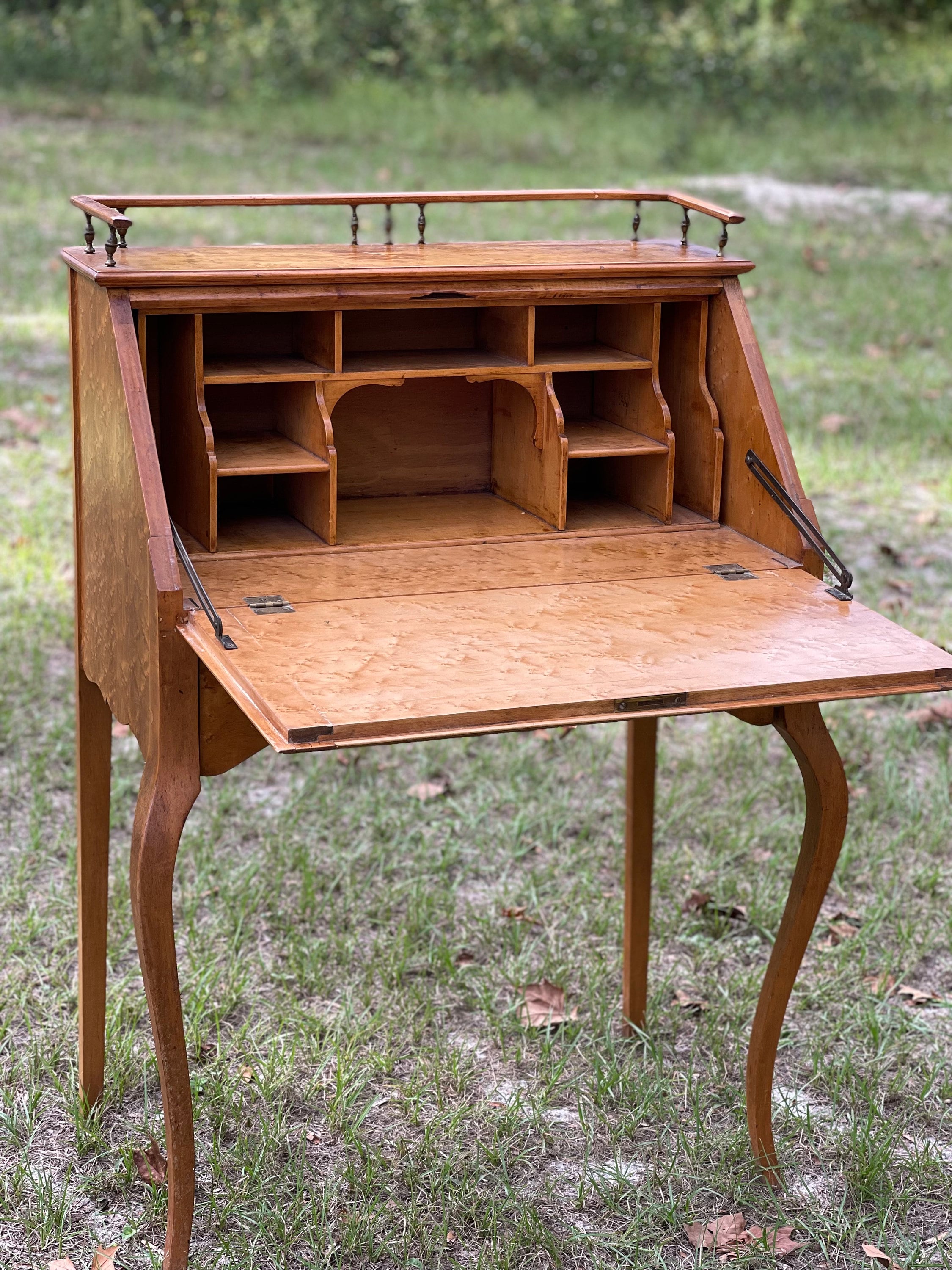 Small secretary desk discount