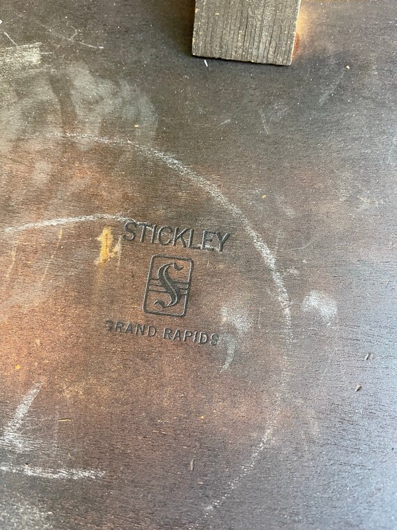 Stickley Coffee Table Leather Top Coffee Table Unique Vintage