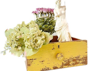 SHABBY CHIC DECOR, vintage drawer,  Wood box,wood shelf, Art Deco drawer, ,furniture drawer ,display,container,decor box,cabinet drawer,