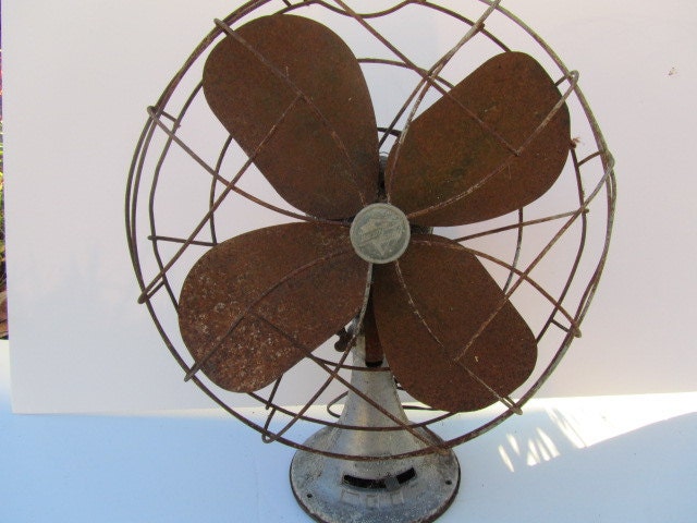 Vintage Metal Fan, Rusty Fan, Photo Prop, Antique Fan, - Etsy