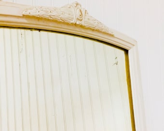Shabby chic mirror, white mirror, antique mirror, mirror, frame,French decor, ornate mirror